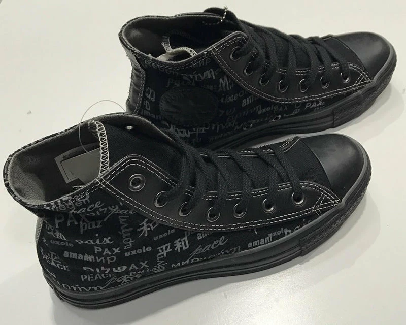 Best deal ⭐ Converse John Lennon All Star Peace HI Black Grey 1Q088 ???? - Image 2