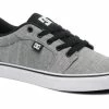 Budget ???? DC ???? Shoes DC Anvil TX SE Dark Grey & White Youth 1 ???? -The Hundreds Shop DC Anvil TX SE Dark Grey White 800x