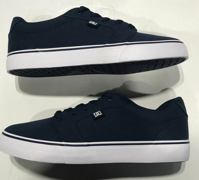 Top 10 ???? DC ???? Shoes Men's ANVIL TX Navy White NVW 320040 ???? 5 Top 10 ???? DC ???? Shoes Men's ANVIL TX Navy White NVW 320040 ???? - Image 3