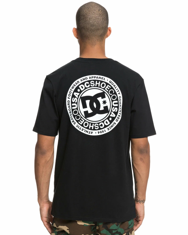 Deals ???? DC ???? Shoes DC UDYZT03528 Circle Star FB SS Black ???? - Image 2