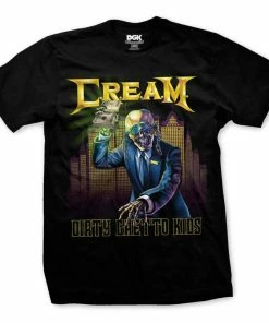 Hot Sale ❤️ DGK Black C.R.E.A.M T-shirt ⭐