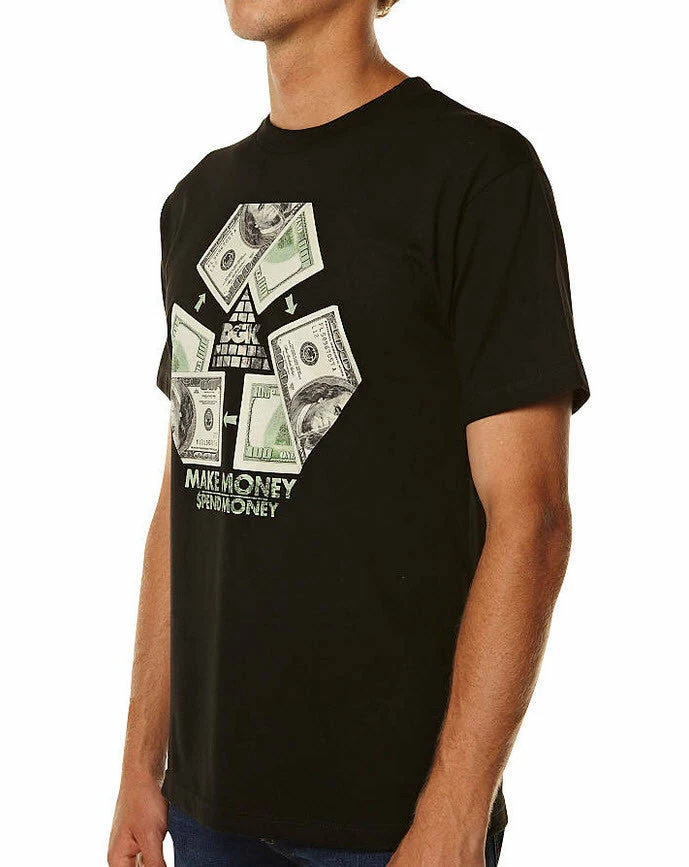 Hot Sale ✨ DGK Recycle Men's Tee Black DT-610 ???? - Image 2