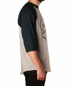 Best deal ???? DGK Slugger 3/4 Sleeve Raglan DLS-29 ✨ -The Hundreds Shop DGK Slugger 34 Sleeve Raglan DLS 29 ATH HEATHER NAVY Famous Rock Shop 4 800x