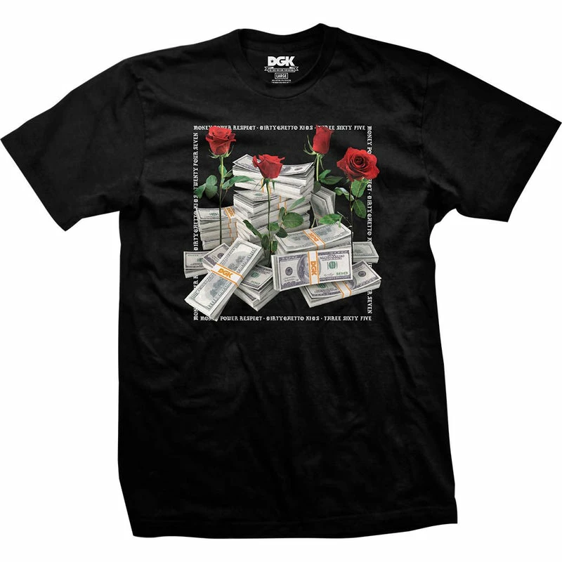 Cheapest ???? DGK Stacks Tee Black ????