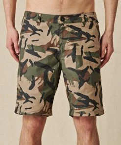 Budget ???? Globe Any Wear Short Olive Camo GB2006001 ????