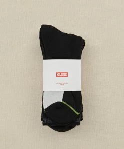 Cheapest ⌛ Globe Low Impact Crew Sock 3 Pack GB72009002 ???? -The Hundreds Shop GlobeLowImpactCrewSock3PackGB720090024 800x