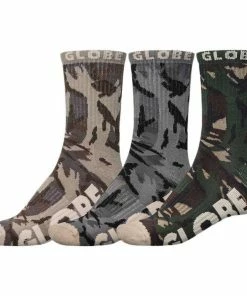 Best deal ???? Globe ???? Socks Eco Camo Crew Sock 3Pack Camo ????