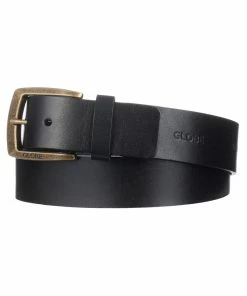 Buy ⌛ Globe Supply Belt Black Leather ????
