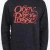 Promo ???? Obey Boca Raton Navy Crew Neck 1 ???? -The Hundreds Shop Obey Boca Raton Navy 2 800x