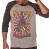 Cheapest ???? Obey Death Kreeps Raglan Heather Grey ???? -The Hundreds Shop Obey Death Kreeps Heather Grey 2 800x