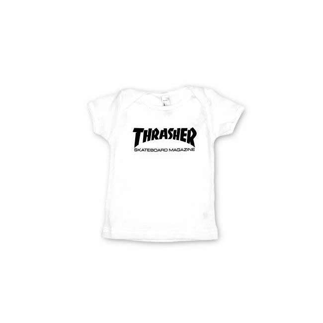 Brand new ???? Thrasher Skate Mag Infant T-Shirt White 134104612 ????