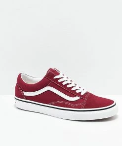 Outlet ⭐ Vans Old Skool Rumba Red True White Canvas & Suede VN0A38G1VG4 ????