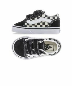Best reviews of ???? Vans Infants Old Skool Primary Check Black Velcro ???? Sneakers VN0A38JNP0S ????