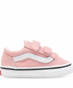 Buy ???? Vans Infants Old Skool Powder Pink Velcro ???? Sneakers VN000D3Y9AL ???? -The Hundreds Shop VansInfantsOldSkoolVelcroPowderPinkVN000D3Y9AL5 800x