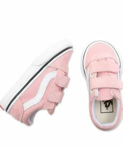 Buy ???? Vans Infants Old Skool Powder Pink Velcro ???? Sneakers VN000D3Y9AL ???? -The Hundreds Shop VansInfantsOldSkoolVelcroPowderPinkVN000D3Y9AL6 800x