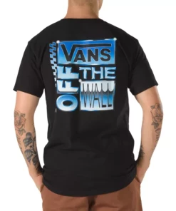 Deals ???? Vans AVE Chrome Short Sleeve Black ⌛