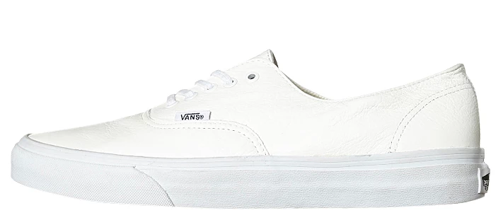 New ???? Vans Authentic Decon Premium Leather ???? Shoe True White ⌛ 3 New ???? Vans Authentic Decon Premium Leather ???? Shoe True White ⌛