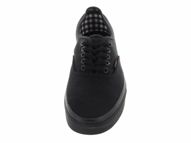 Discount ???? Vans Authentic Twill & Gingham Black Black ???? Sneaker ???? - Image 3