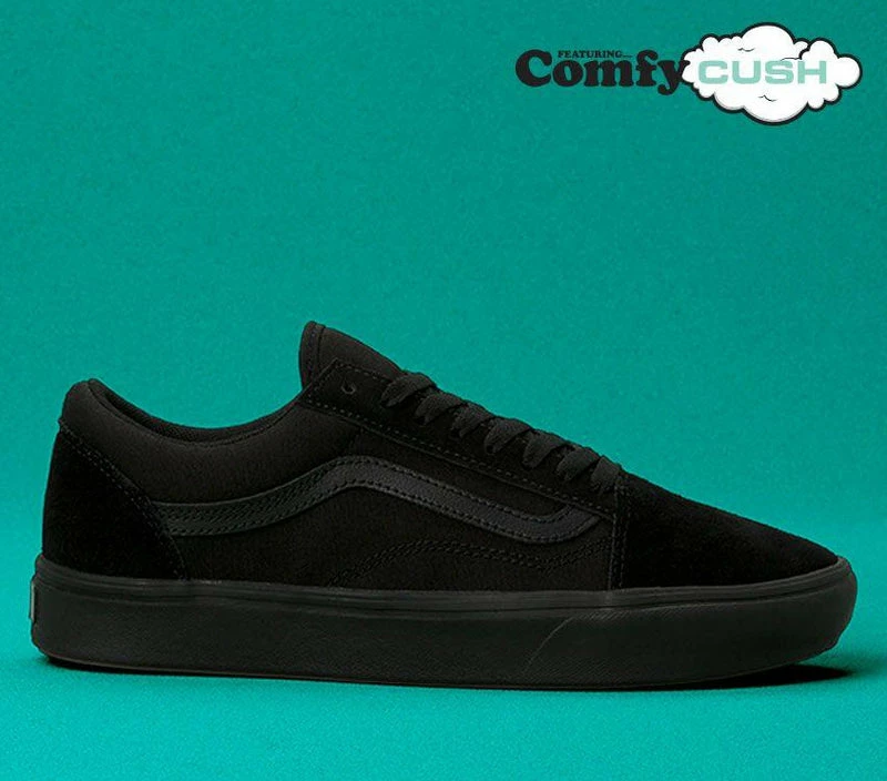 Deals ???? Vans Comfycush Old Skool Black/Black VN0A3WMAVND ⌛ - Image 3