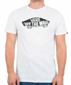 Outlet ???? Vans Off The Wall White T-shirt ✔️
