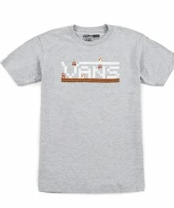 Top 10 ???? Vans Nintendo Mario SS Tee Grey ????