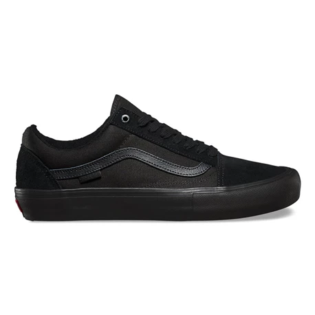 New ???? Vans Old Skool Pro Blackout VN000ZD41OJ Canvas Suede Skate ???? Shoe ????