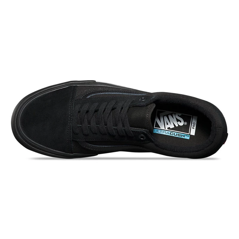 New ???? Vans Old Skool Pro Blackout VN000ZD41OJ Canvas Suede Skate ???? Shoe ???? - Image 2