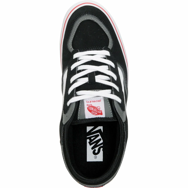 Hot Sale ???? Vans Rowely Pro Black White Red VNOSDQBWT ???? - Image 4