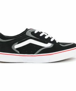 Hot Sale ???? Vans Rowely Pro Black White Red VNOSDQBWT ???? -The Hundreds Shop Vans Rowley Pro Famous Rock Shop Newcastle 5 800x