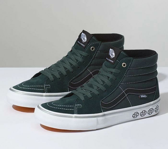New ???? Vans X Independent SK8-HI PRO Spruce VN00VHGU24 ???? - Image 2