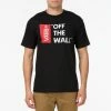 Best Pirce ???? Vans OFF THE WALL Black T-shirt ❤️ -The Hundreds Shop Vans uk black off the wall famous rock shop 800x