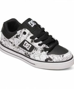 Best Sale ???? DC ???? Shoes Teen 10-16 Pure X AT Adventure Time Collaboration Skate ???? Shoe ???? -The Hundreds Shop adbs300192 dc teen 10 16 pure shoe bwp 3 h 800x