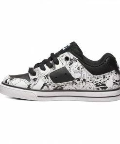 Best Sale ???? DC ???? Shoes Teen 10-16 Pure X AT Adventure Time Collaboration Skate ???? Shoe ???? -The Hundreds Shop adbs300192 dc teen 10 16 pure shoe bwp 4 h 800x