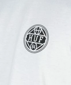 Discount ???? Huf Shield Tee White ⌛ -The Hundreds Shop huf shield tee white 2 800x