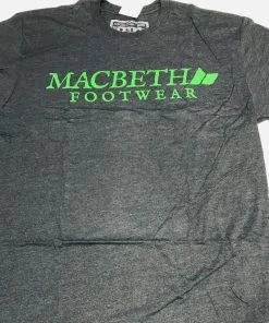 New ???? Macbeth Vintage Logo Heather Charcoal ????