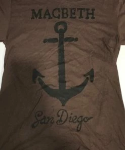 Deals ???? Macbeth San Diego Anchor Brown Men's Tee ????