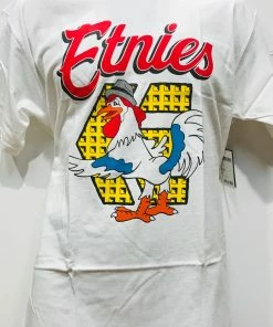 Top 10 ⭐ Etnies Red Rooster White Tee ????