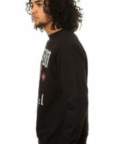 Flash Sale ???? KR3W Presidente Black Crew Fleece ✨ -The Hundreds Shop krew k59249 2 800x