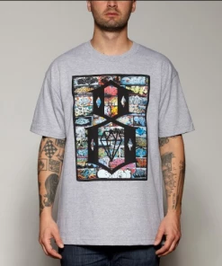 Outlet ???? Rebel 8 T-Shirt Legend Grey ????