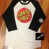 Outlet ???? Santa Cruz Raglan Acid Wash Off White ❤️ 1 Outlet ???? Santa Cruz Raglan Acid Wash Off White ❤️ -The Hundreds Shop santa cruz raglan acid wash off white 800x