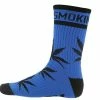 Discount ???? DGK 'Stay Smokin' Crew ???? Socks Single Pair - Royal/Black ???? -The Hundreds Shop stay smokin royal blue 800x