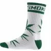New ???? DGK 'Stay Smokin' Crew ???? Socks Single Pair - White/Green ???? -The Hundreds Shop stay smokin white green 800x
