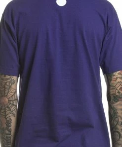 Outlet ???? The Hundreds Forever Slant PurpleT-Shirt ???? -The Hundreds Shop t11f101112 forever slant t shirt purple 3 1 800x