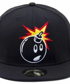 Best Pirce ???? The Hundreds New Era 59 Fifty Black Adam ????