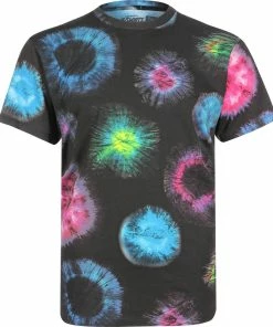 Top 10 ⌛ Vans Tie Dye Black Multi T-Shirt ????