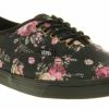 New ???? Vans Authentic Lo Pro Floral Black ❤️ -The Hundreds Shop vans authntic lo pro floral black 800x
