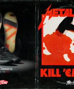 Wholesale ???? Vans Metallica Half Cab Pro Black ⌛