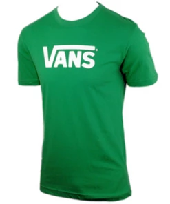 Wholesale ???? Vans T-Shirt Green Classic ????