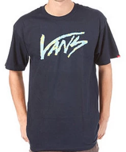 Flash Sale ???? Vans T-Shirt Navy Eighties ????