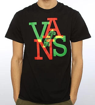 Cheapest ???? Vans T-Shirt Overlapse Black ???? 3 Cheapest ???? Vans T-Shirt Overlapse Black ????
